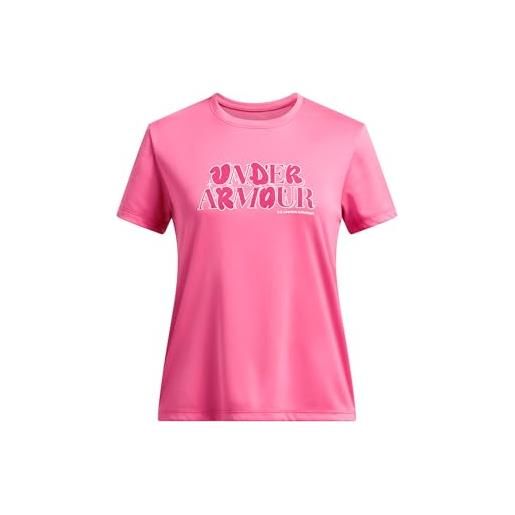 Under Armour bambina ua tech wordmark ss shirt