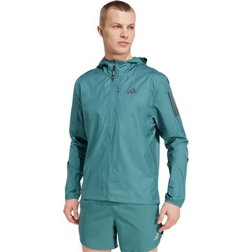 Adidas giacca uomo Adidas own the run verde