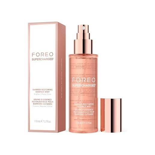 FOREO supercharged spray rigenerante, 110 ml - tonico viso idratante che stimola il collagene - peptidi di collagene, niacinamide, centella asiatica, pantenolo - skincare per tutti i tipi di pelle