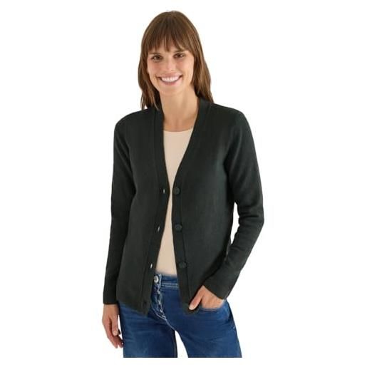 Cecil cardigan con scollo a v, attivo, kaki melange xl