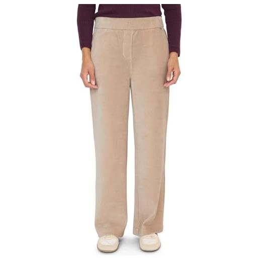 Cecil wide leg - pantaloni in velluto a coste, colore: blu scuro