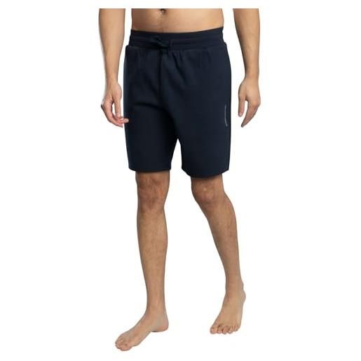 Emporio armani bermuda short, pantaloni della tuta uomo, armani blu, 