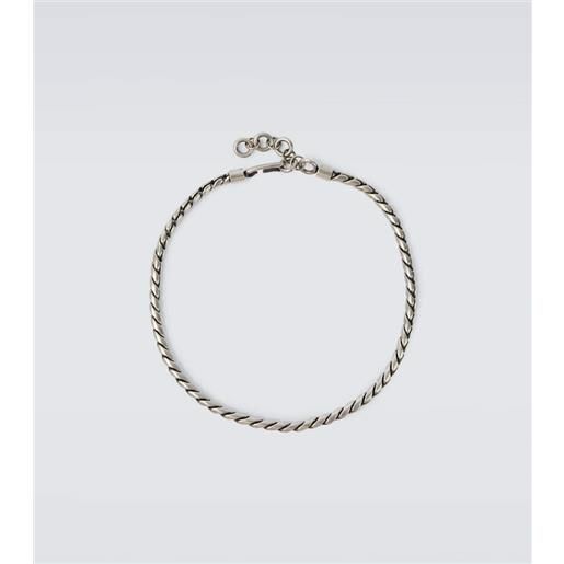 Dries Van Noten collana in metallo