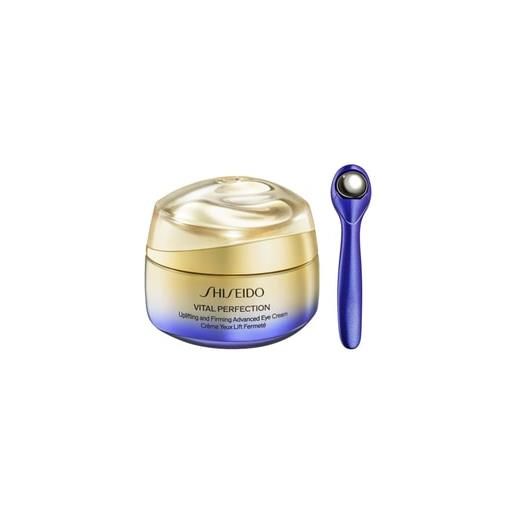 Shiseido vital perfection uplifting and firming advanced eye cream crema per il contorno occhi 15 ml
