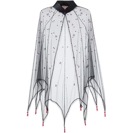 Tutu Du Monde mantella fangtastic in tulle con paillettes