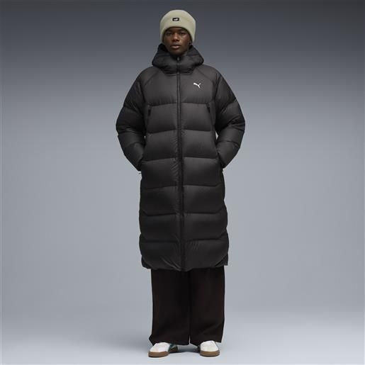 PUMA piumino con cappuccio da uomo, abbigliamento, nero, m