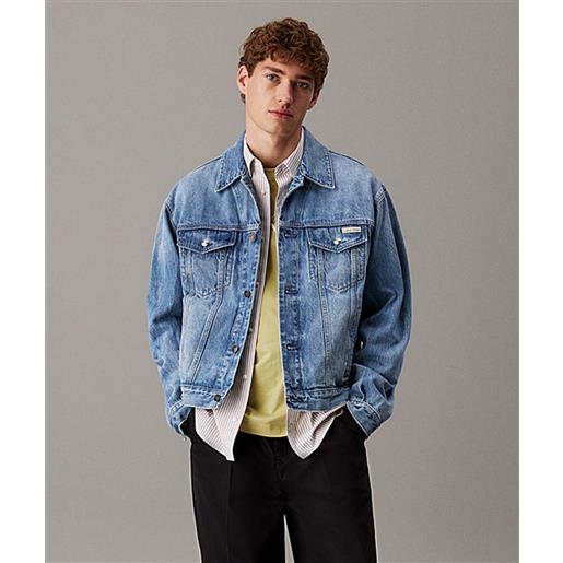 Calvin klein jeans giubbotto di jeans '90 uomo