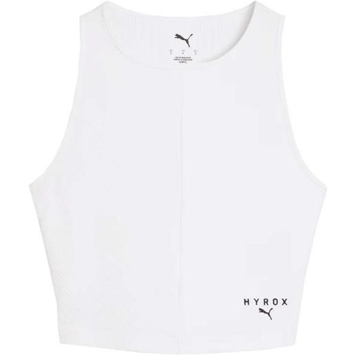 PUMA canotta crop x hyrox rib donna