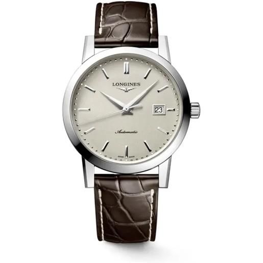 Longines orologio 1832 l4.825.4.92.2 auto beige 40mm uomo Longines