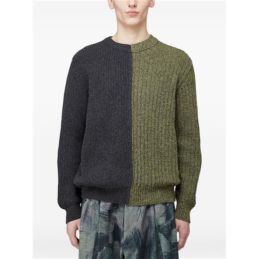 Pringle of Scotland maglione a coste - verde