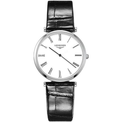 Longines orologio la grande l4.709.4.21.2 bianco 33mm donna Longines