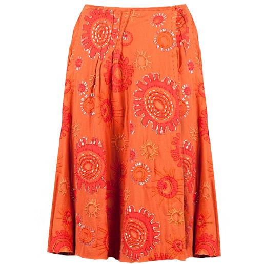 Projet Alabama appliquéd skirt - giallo