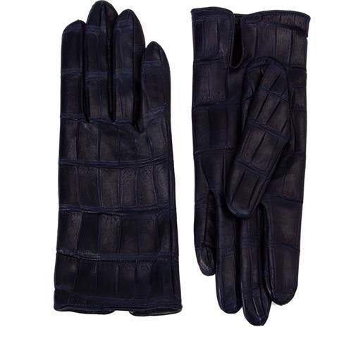 L'Eclaireur Made By wrist slit gloves - blu