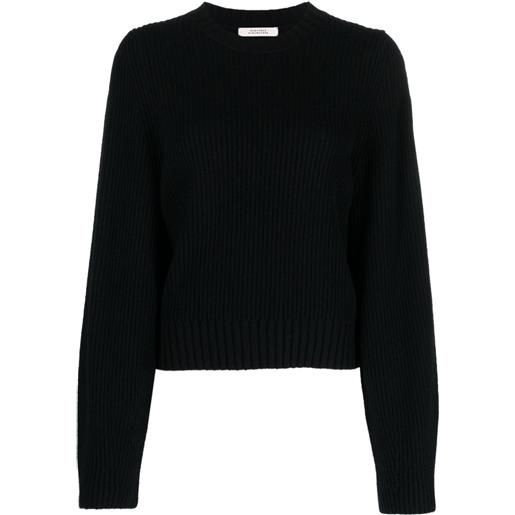 Dorothee Schumacher felpa a coste - nero