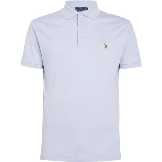 Polo Ralph Lauren polo con logo ricamato - blu