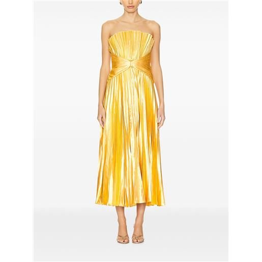 Acler abito hatchford - giallo