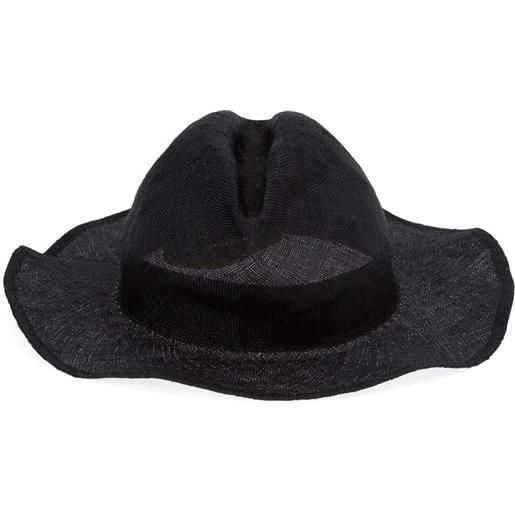 Horisaki Design & Handel wide brim fedora - nero