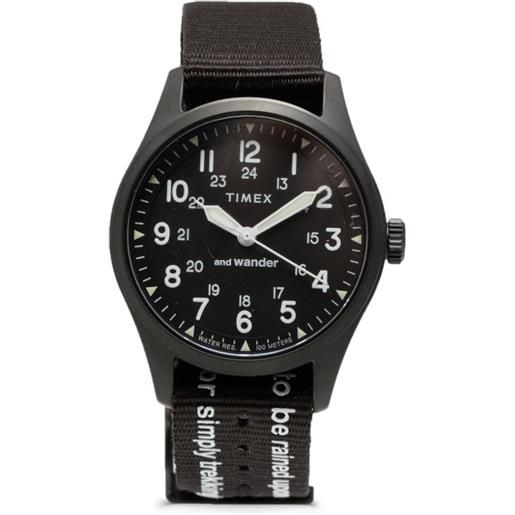 and Wander sneakers expedition north field post solar x timex - nero