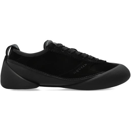 Alexander McQueen sneakers flexion in pelle scamosciata - nero