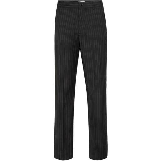 Philipp Plein pantaloni gessati - grigio