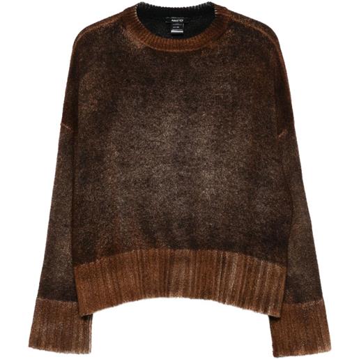 Avant Toi maglione girocollo a coste - marrone