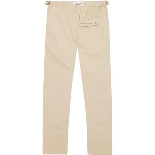 Orlebar Brown chino con fibbia fallon - toni neutri