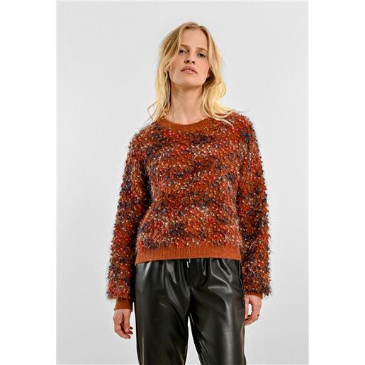 Molly Bracken maglia donna girocollo multicolor molly bracken la1604ch