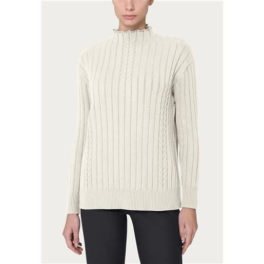 Ragno maglia donna lupetto caldo viscosa ragno dn54mv