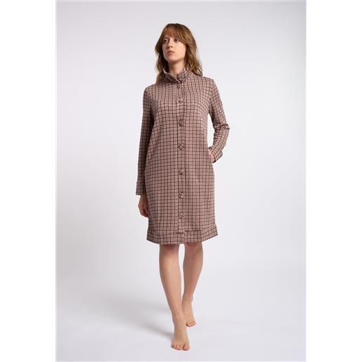 Ragno vestaglia donna cotone felpato ragno do51ns