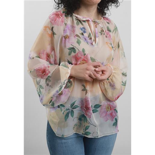 Susy Mix blusa donna manica lunga fantasia susy mix k1755z257