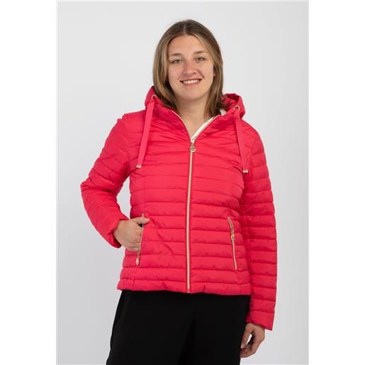 Satinette giubbino donna manica lunga trapuntato leggero satinette giamila 027