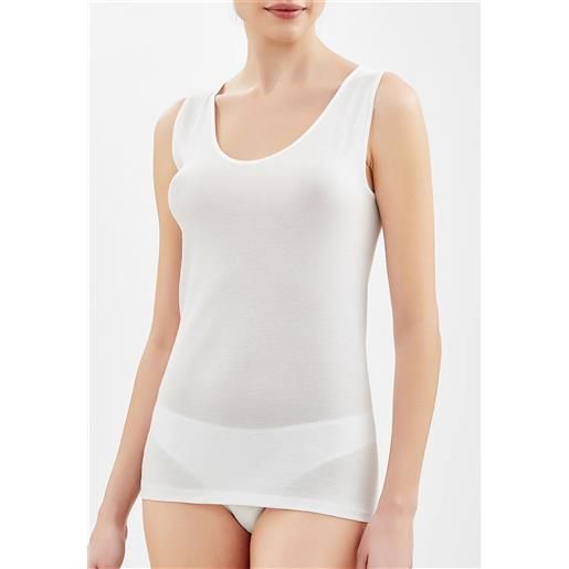 Ragno 028192 canottiera spalla larga 100% filo scozia