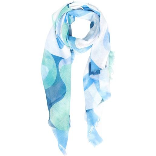 Susy Mix stola donna fantasia 100% viscosa leggera susy mix 9213re