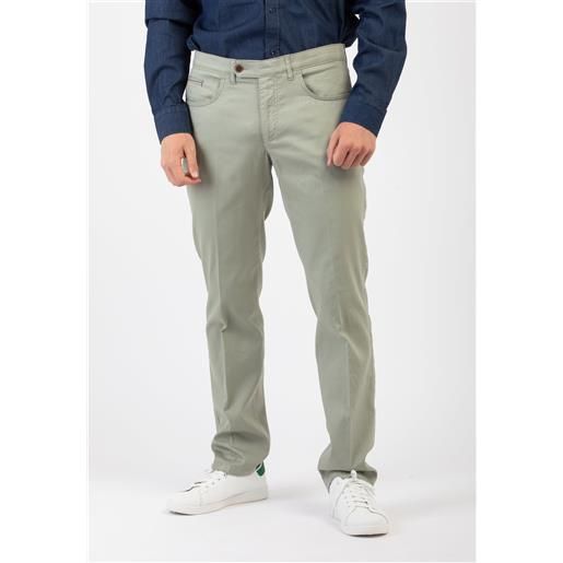 Luigi Morini pantalone uomo lungo cotone leggero 4341 marco