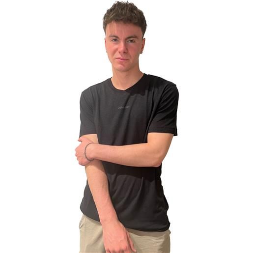 Calvin Klein t-shirt uomo mezza manica modal e lino calvin klein km0km01138