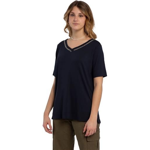 Ragno t-shirt donna mezza manica viscosa ragno dn21t8