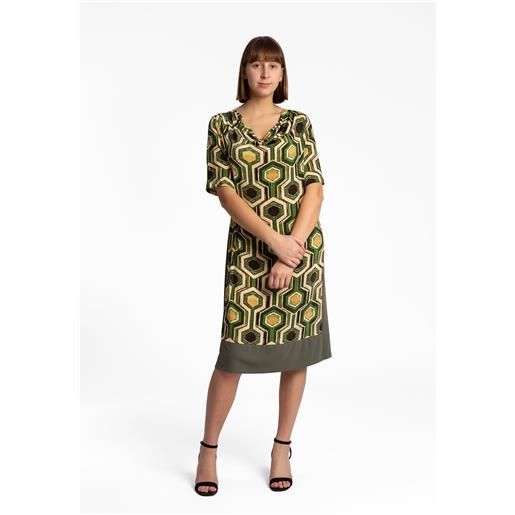 Barbarella abito donna viscosa fantasia barbarella 355ax