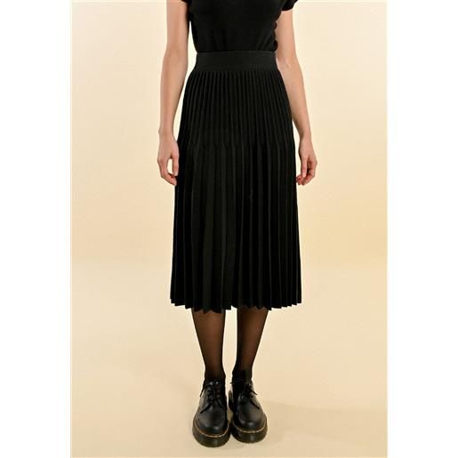 Molly Bracken gonna svasata plisettata in maglia molly bracken la1647cn