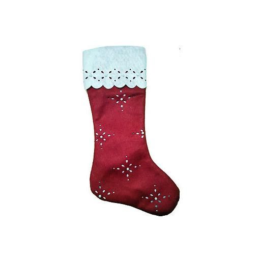 Carpe Diem Shop calza vuota perline lana 36 cm befana epifania calze hempty stocking epiphany