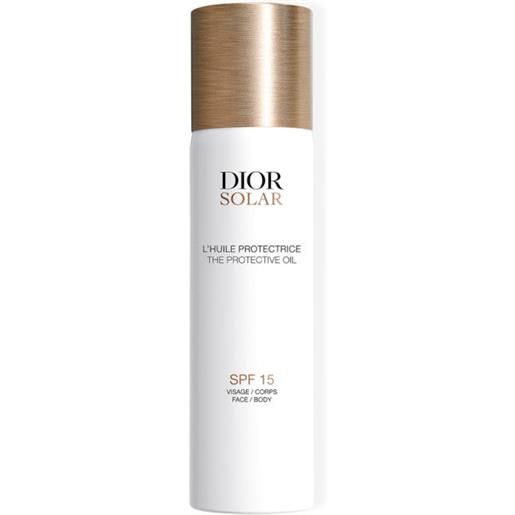 DIOR DIOR solar l'huile protectrice spf 15 visage/corps 125 ml - 125 ml