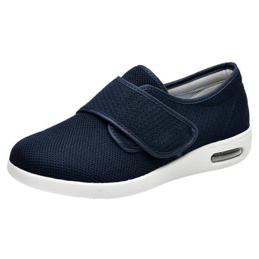 DaoGeSir scarpe per diabetici a vestibilità ampia uomo scarpa ortopedica scarpe salutari calzatura sanitaria stretch per artrite edema piedi slippers. Pantofole casual ortopediche leggere ( color: 4 , size: 52