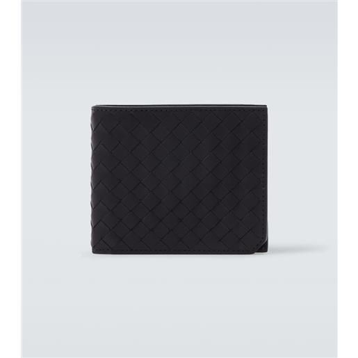 Bottega Veneta portafoglio in pelle intrecciato