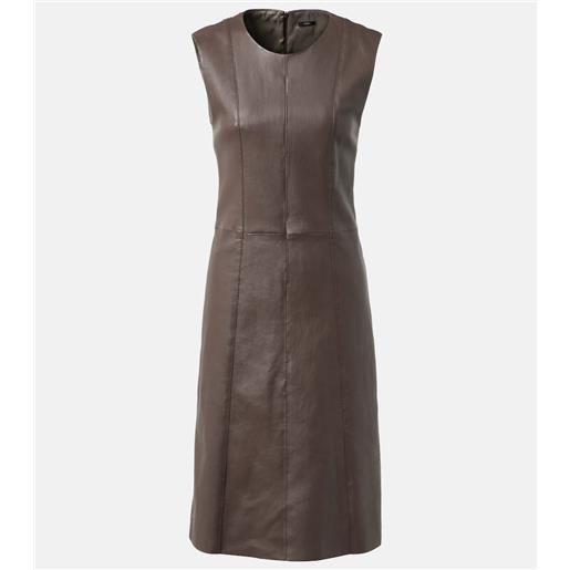 Joseph abito midi in pelle
