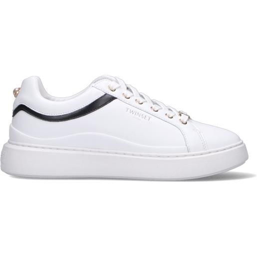 TWIN SET-SIMONA BARBIERI sneaker donna bianca