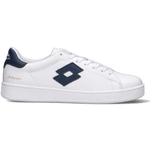 LOTTO LEGGENDA sneaker uomo bianca/blu in pelle