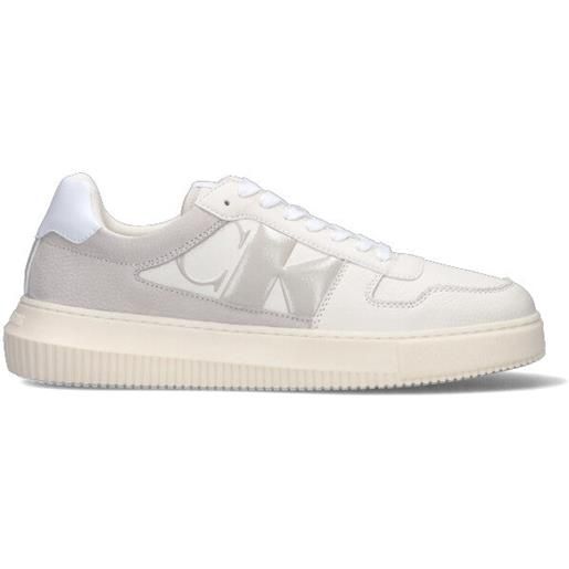 CALVIN KLEIN JEANS sneaker uomo bianca