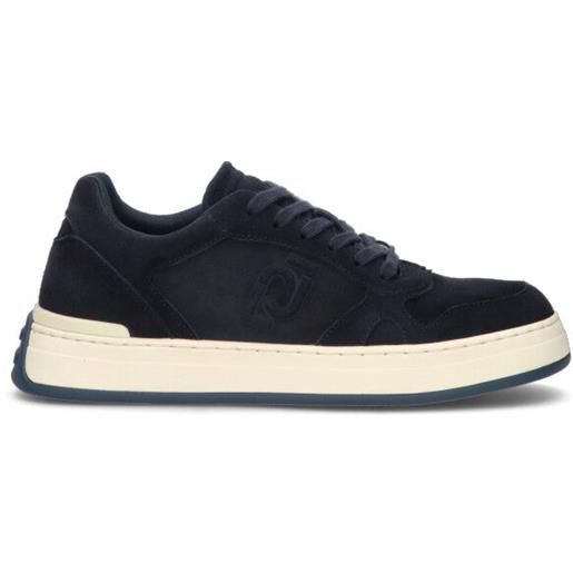 LIU JO sneaker uomo blu in suede
