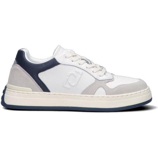 LIU JO sneaker uomo bianca/blu in pelle