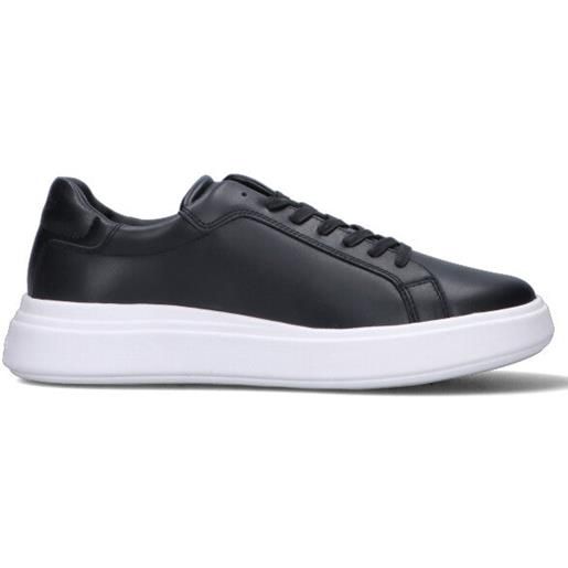 CALVIN KLEIN sneaker uomo nera in pelle