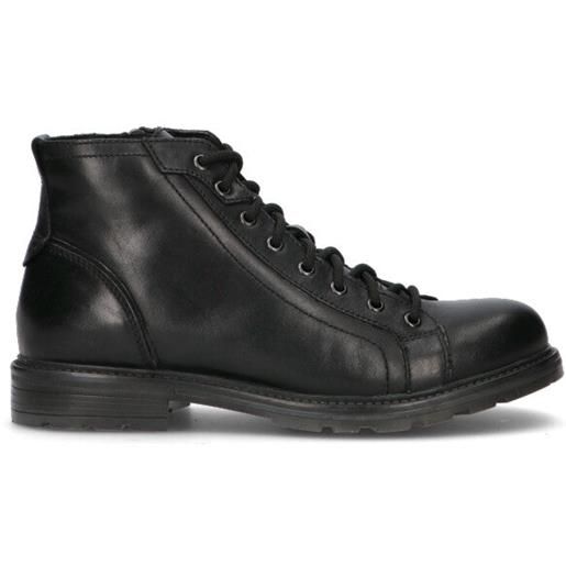 GRAFIA anfibio uomo nero in pelle